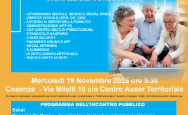 Locandina evento 19 novembre